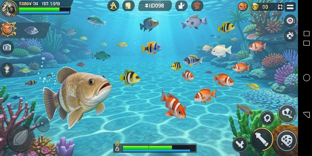 Gameplay seru Tembak Ikan dengan grafik menawan.