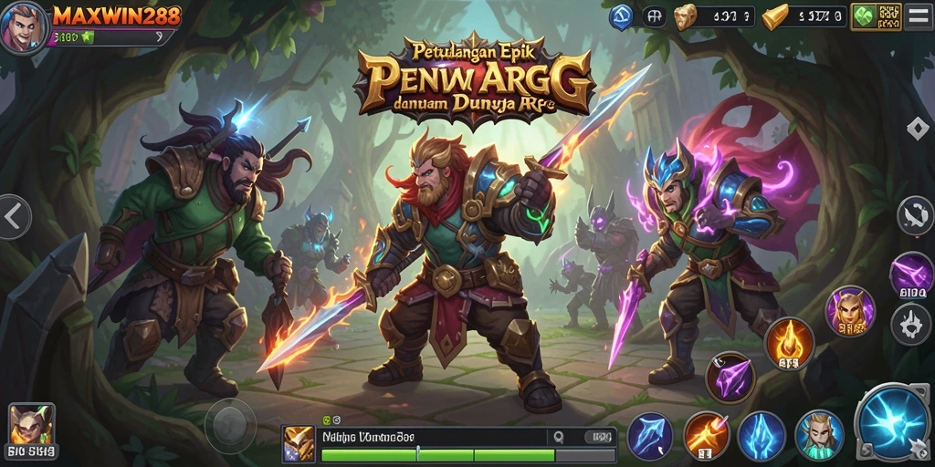 Gameplay seru dan grafis menawan dalam MAXWIN288.