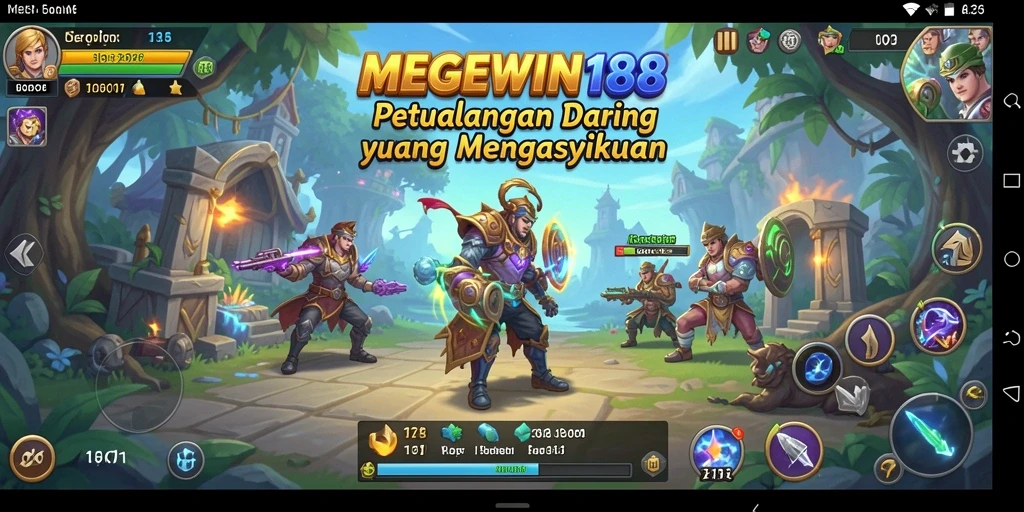 Screenshot MEGEWIN188 menampilkan aksen petualangan yang seru dan menantang.